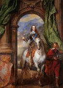 Dyck, Anthony van Charles Iwith Monsieur de St Antoine (mk25) oil